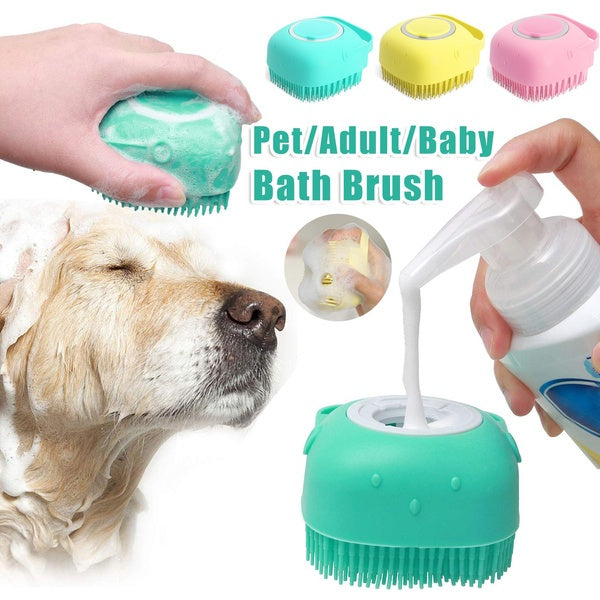 Pets Bath Massage Glove